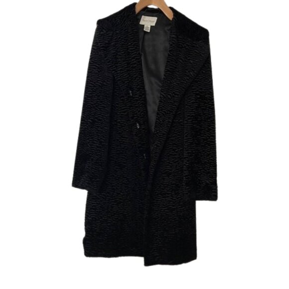 White House Black Market Jackets & Blazers - White House Black Market Faux Persian Lamb Coat Size Small